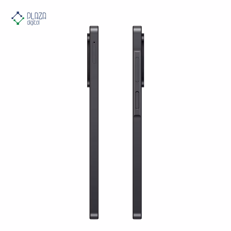 نمای کنار گوشی موبایل سامسونگ مدل Galaxy A17 4G ظرفیت 128 گیگابایت رم 4 گیگابایت رنگ مشکی پلازا دیجیتال