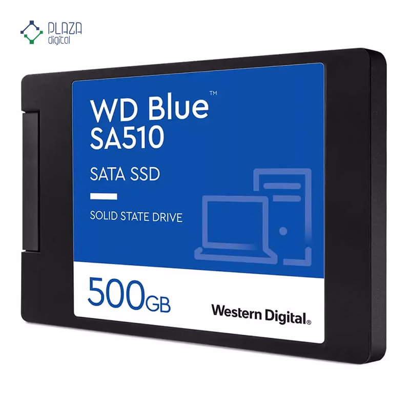 اس اس دی اینترنال وسترن دیجیتال مدل Blue SA510 WDS100T3B0A ظرفیت 500 گیگابایت پلازا دیجیتال
