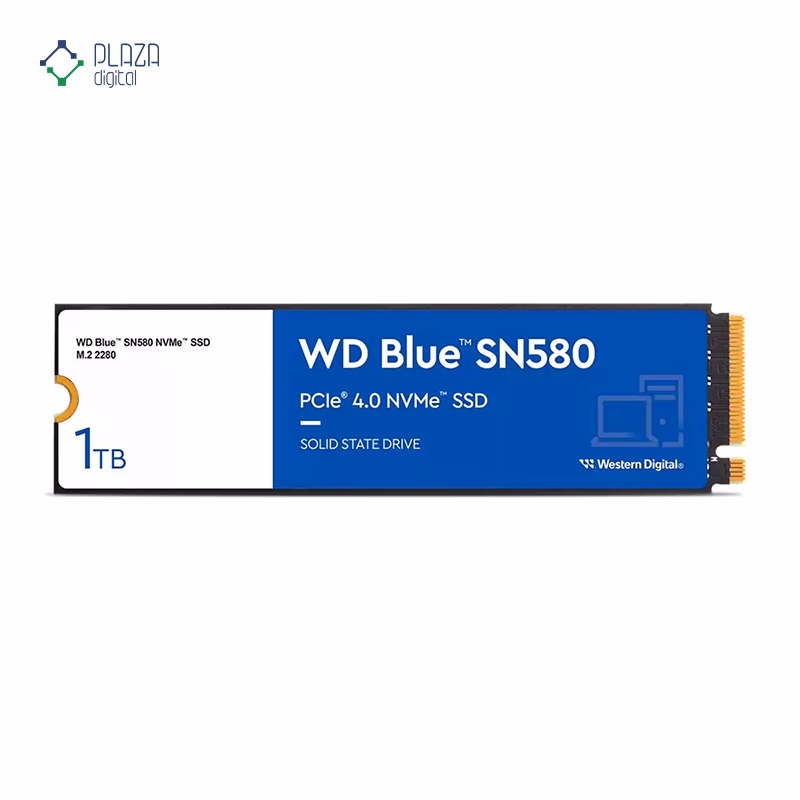 اس اس دی اینترنال وسترن دیجیتال مدل Blue SN580 NVMe WDS100T3B0E ظرفیت 1 ترابایت پلازا دیجیتال