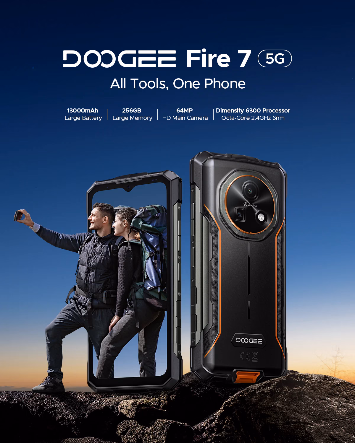 مشخصات فنی Doogee Fire 7 Pro