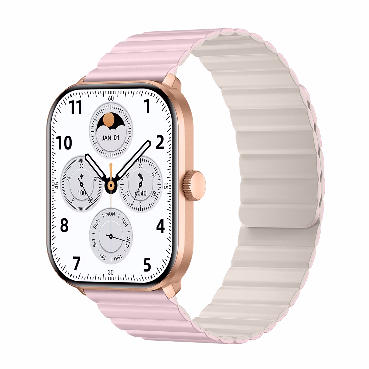 ساعت هوشمند گلوریمی مدل GC Plus صورتی پلازادیجیتال