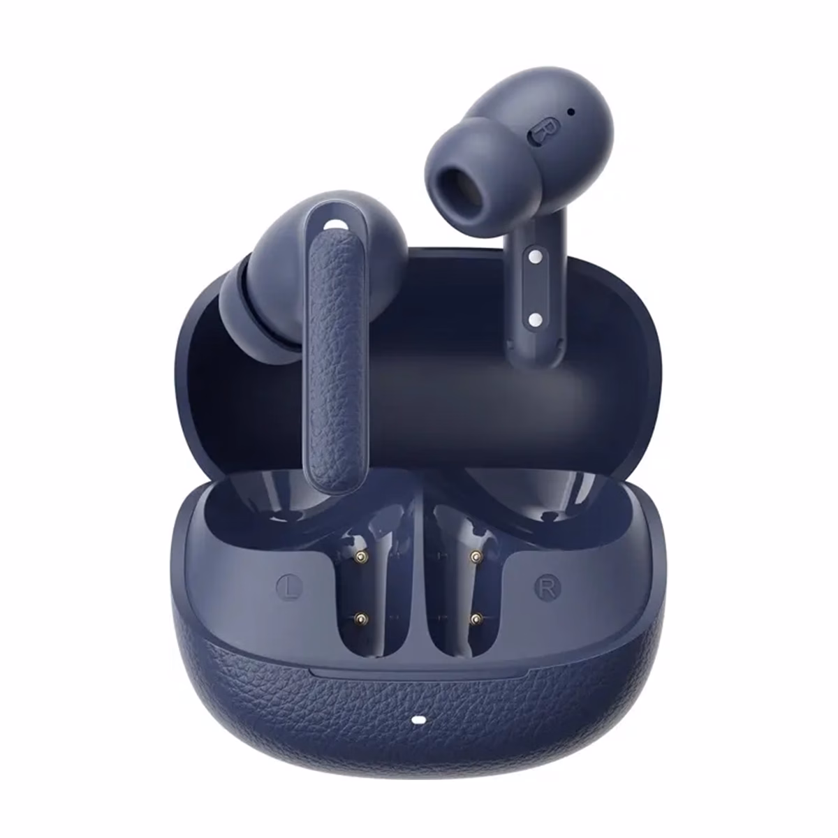 هندزفری بلوتوثی کیو سی وای مدل Buds ANC HT15 رنگ آبی پلازا دیجیتال