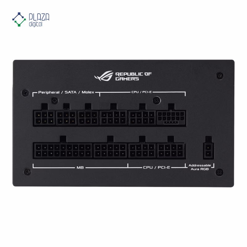 پاور کامپیوتر ایسوس مدل ROG STRIX 1200W Gold Aura Edition پلازادیجیتال