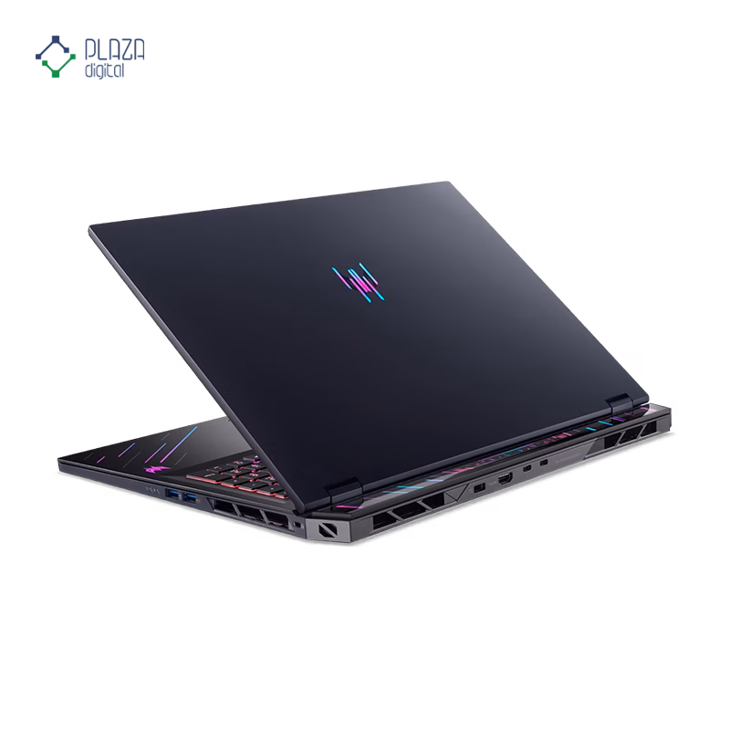 نمای پشت لپ تاپ گیمینگ لنوو 18 اینچی مدل PREDATOR HELIOS 18 AI PH18 Ultra 9 275HX 96GB 2TB RTX5090 پلازا دیجیتال