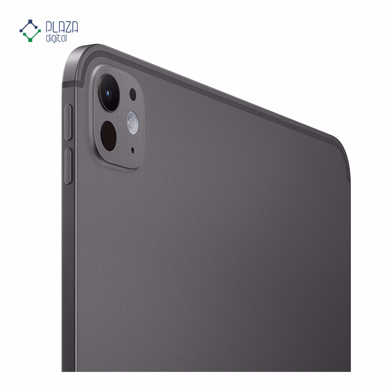 دوربین پشت تبلت اپل مدل iPad Pro 11 WiFi M5 2025 Nano Texture ظرفیت 2 ترابایت رم 16 گیگابایت مشکی پلازا دیجیتال