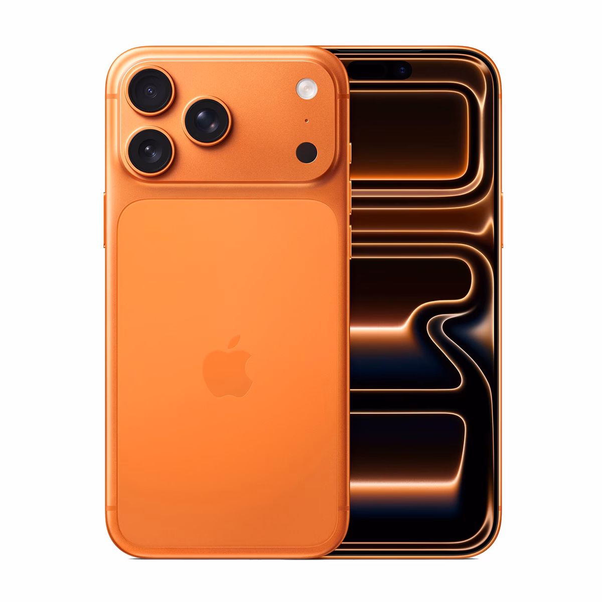 گوشی موبایل اپل مدل iPhone 17 Pro Max ZAA تک سیم کارت + eSim ظرفیت 512 گیگابایت رم 12 گیگابایت – اکتیو/ رجیستر نشده رنگ نارنجی پلازا دیجیتال