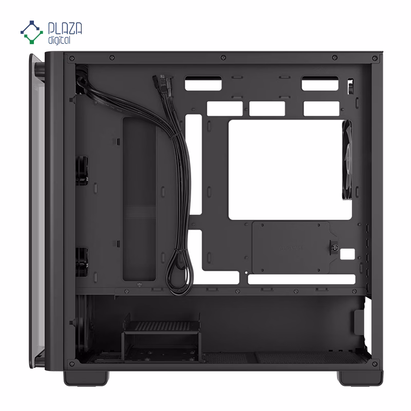 نمای کنار کیس کامپیوتر ایسوس مدل A23 PLUS پلازا دیجیتال مشکی