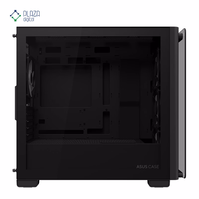 نمای کنار کیس کامپیوتر ایسوس مدل A23 PLUS پلازا دیجیتال مشکی