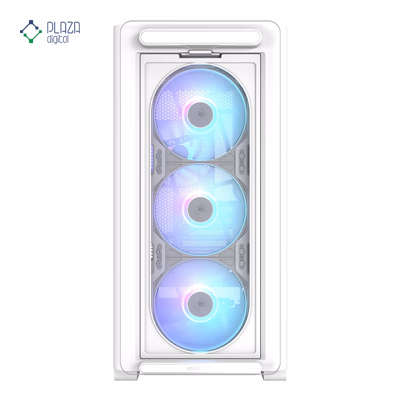 نمای فن کیس کامپیوتر ایسوس مدل A23 PLUS پلازا دیجیتال سفید
