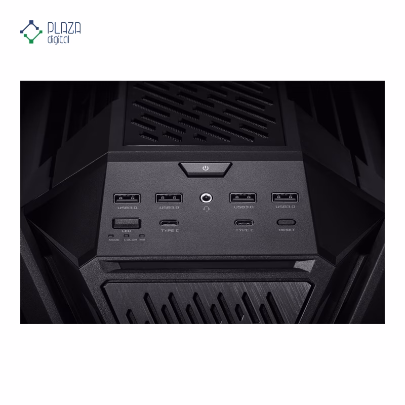 درگاه های کیس کامپیوتر گیمینگ ایسوس مدل ROG Hyperion GR701 BTF Edition پلازا دیجیتال