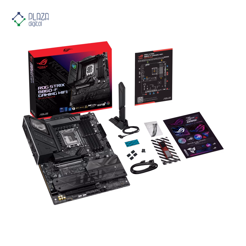 جعبه مادربرد ایسوس مدل ROG STRIX B860-F GAMING WIFI D5 پلازا دیجیتال