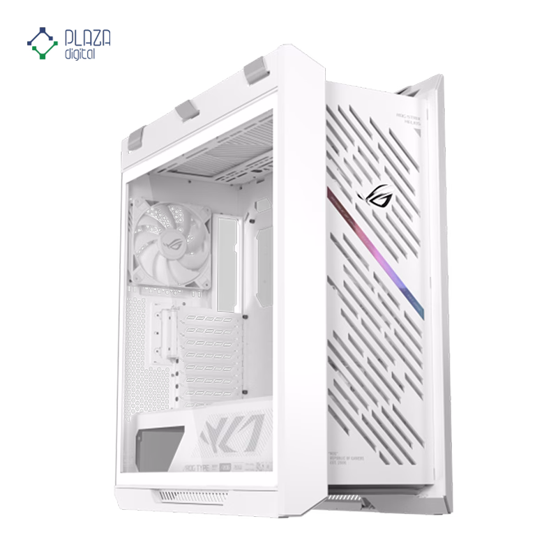 کیس کامپیوتر گیمینگ ایسوس مدل ROG Strix Helios II GX601S سفید پلازا دیجیتال