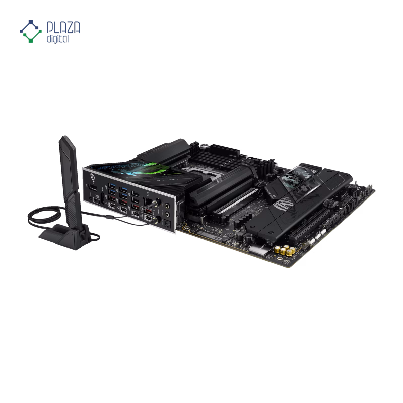 درگاه های مادربرد ایسوس مدل ROG STRIX Z890-F GAMING WIFI D5 پلازا دیجیتال