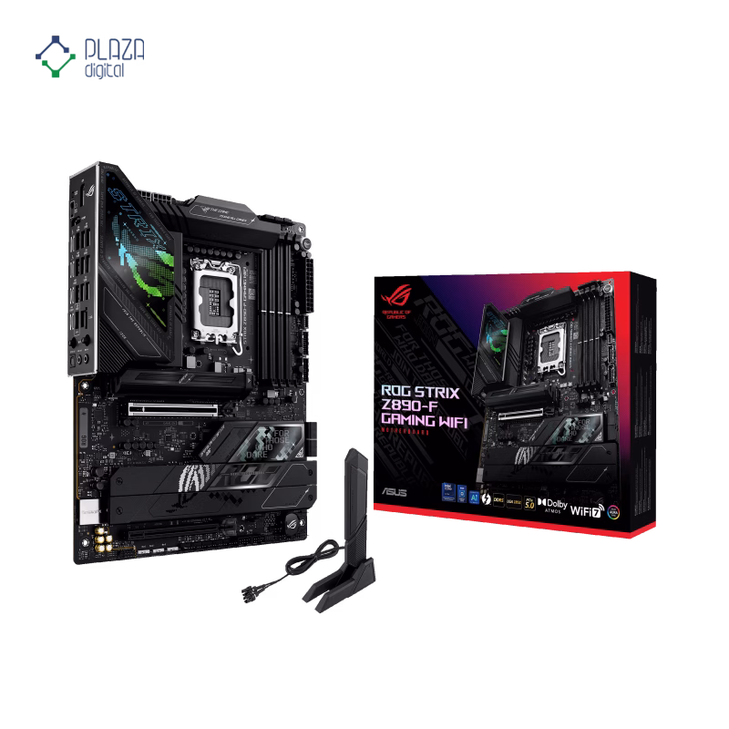 جعبه مادربرد ایسوس مدل ROG STRIX Z890-F GAMING WIFI D5 پلازا دیجیتال