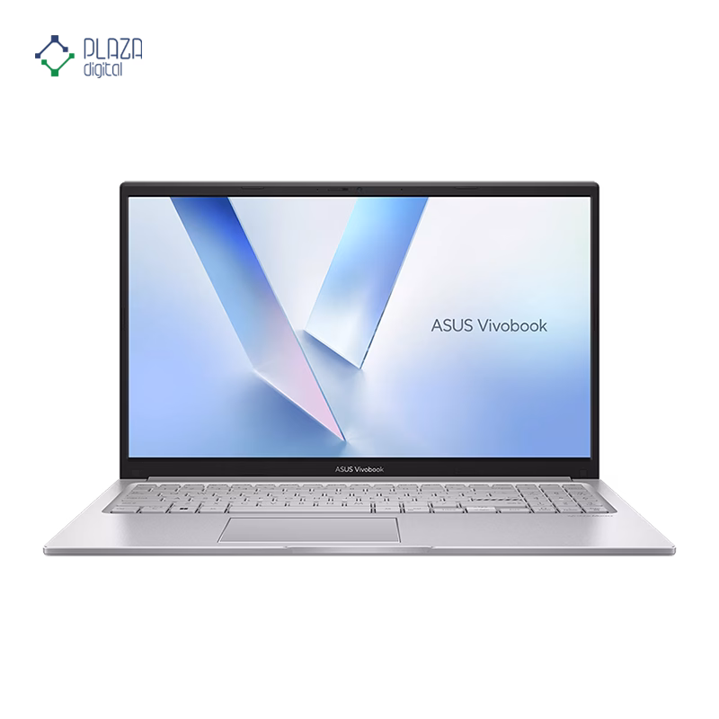 نمای جلو لپ تاپ ایسوس 15.6 اینچی مدل VivoBook 15 X1504VA Core 5 120U 16GB 1TB پلازا دیجیتال