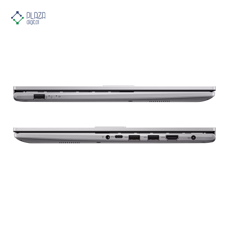 درگاه های لپ تاپ ایسوس 15.6 اینچی مدل VivoBook 15 X1504VA Core 5 120U 24GB 1TB پلازا دیجیتال