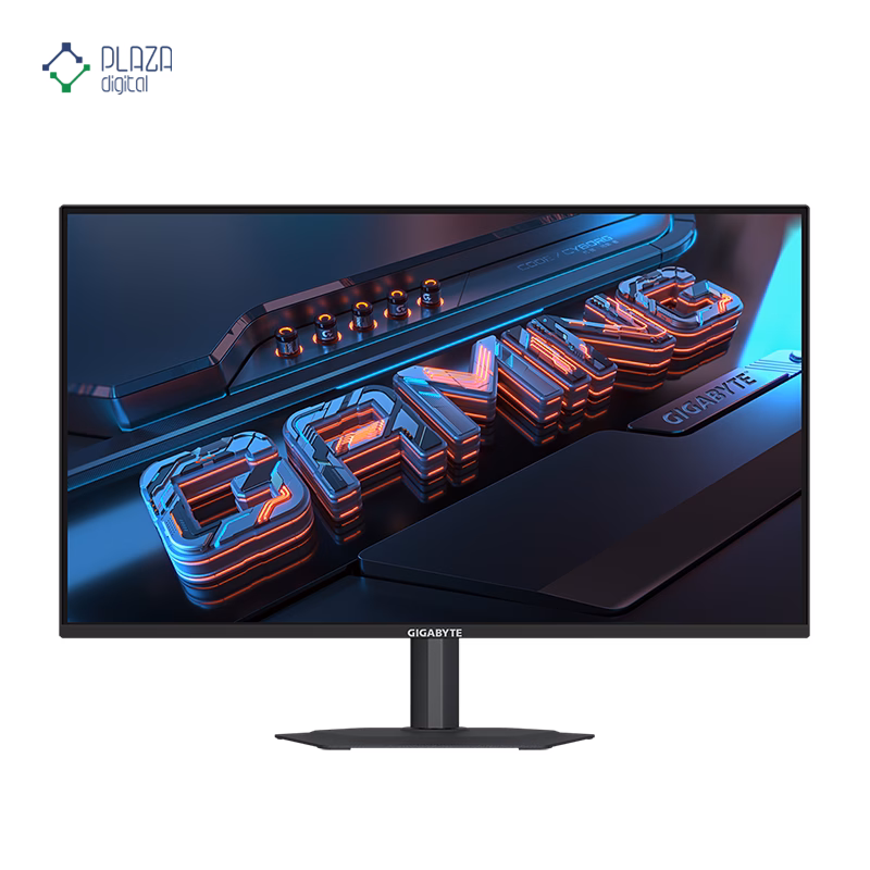 نمای جلو مانیتور گیمینگ گیگابایت 24.5 اینچ مدل G25F2 پلازا دیجیتال