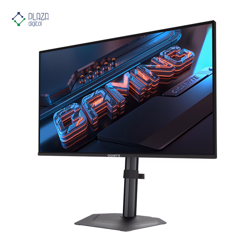 نمای جلو مانیتور گیمینگ گیگابایت 24.5 اینچ مدل G25F2 پلازا دیجیتال