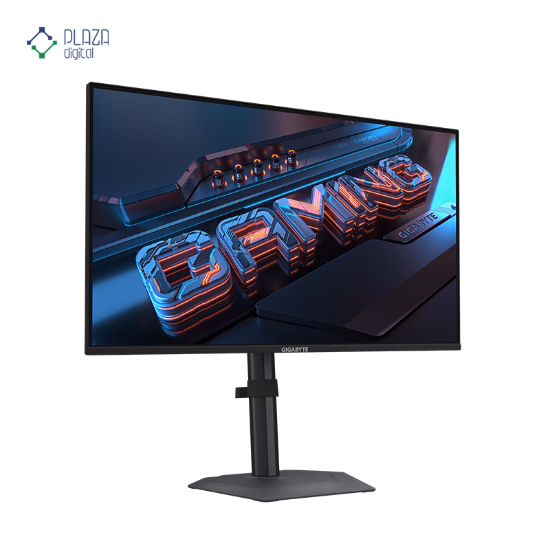 نمای جلو مانیتور گیمینگ گیگابایت 24.5 اینچ مدل G25F2 پلازا دیجیتال