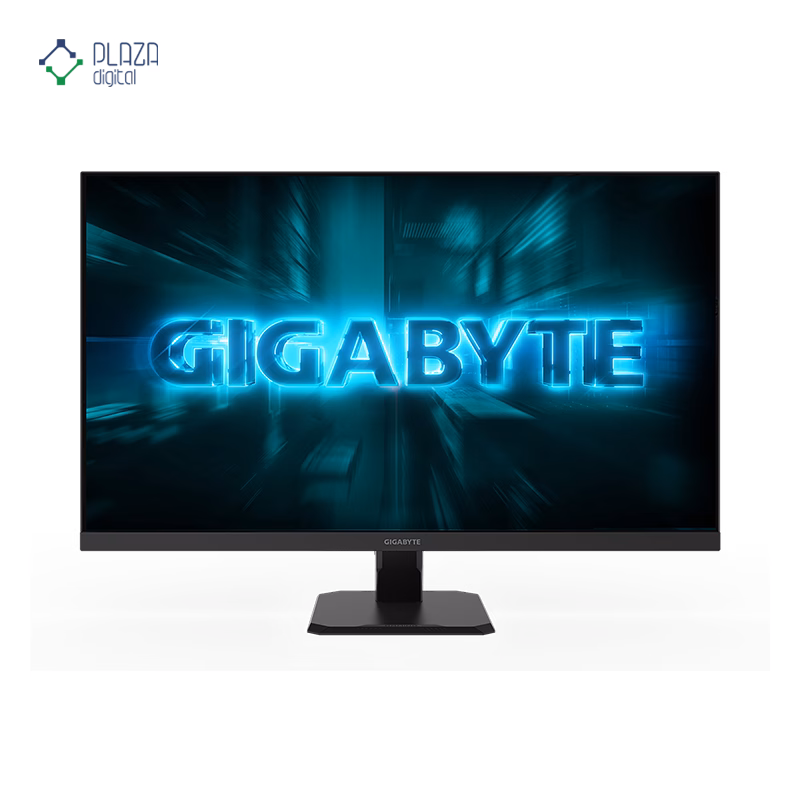 نمای جلو مانیتور گیمینگ گیگابایت 31.5 اینچ مدل GS32QA پلازا دیجیتال