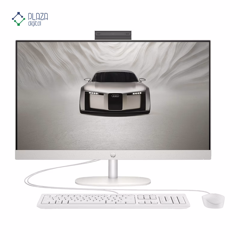 نمای جلو کامپیوتر All in One اچ پی 27 اینچی مدل CR0008L i5 1334U 32GB 1TB پلازا دیجیتال