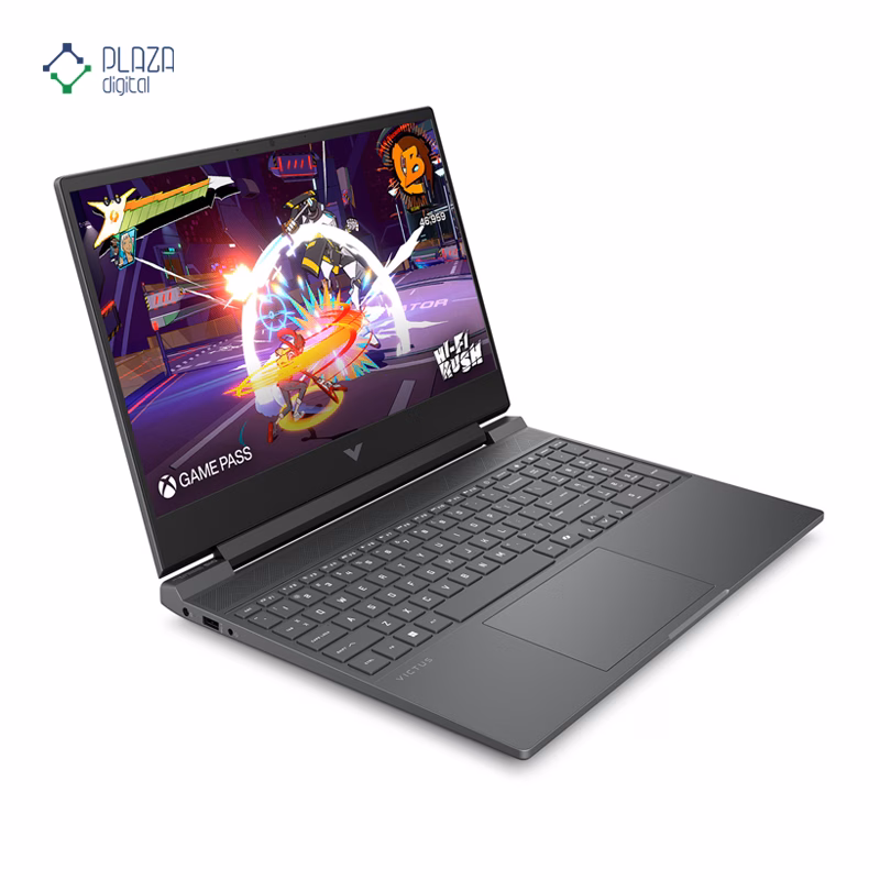 نمای چپ لپ تاپ گیمینگ اچ پی 15.6 اینچی مدل Victus 15t FA200 Core 7 240H 16GB 2TB RTX5050 پلازا دیجیتال