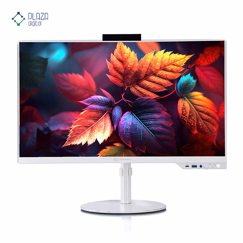 نمای جلو کامپیوتر All in One اینوورس 24 اینچی مدل Q2414 i5 12400 16GB 500GB سفید پلازا دیجیتال