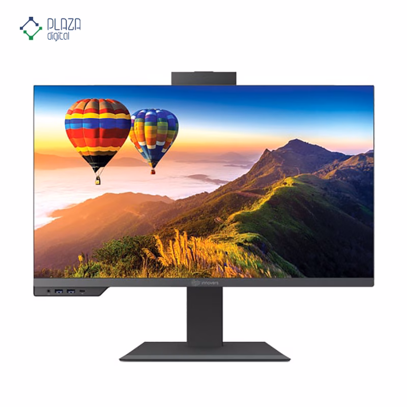 نمای جلو کامپیوتر All in One اینوورس 24 اینچی مدل X2414B i5 12400 16GB 500GB پلازا دیجیتال