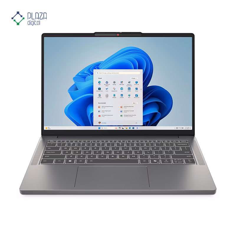 نمای جلو لپ تاپ لنوو 14 اینچی مدل IdeaPad Slim 3 14IRH10 i5 13420H 8GB 1TB پلازا دیجیتال