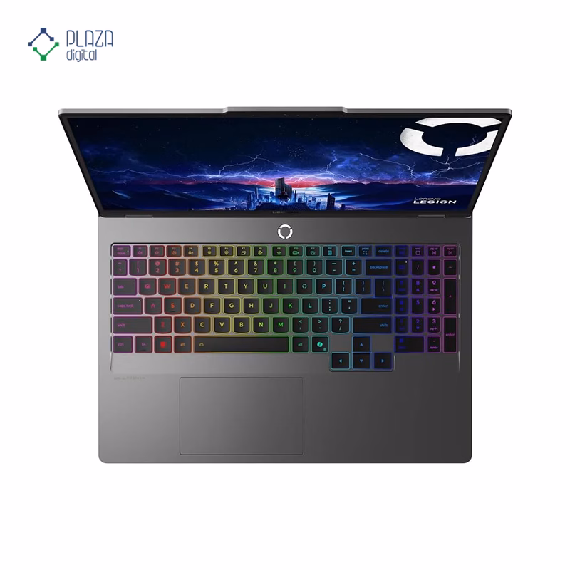 نمای کیبورد لپ تاپ گیمینگ لنوو 16 اینچی مدل Legion 5 16IAX10 Ultra 9 275HX 32GB 1TB RTX5060 پلازا دیجیتال