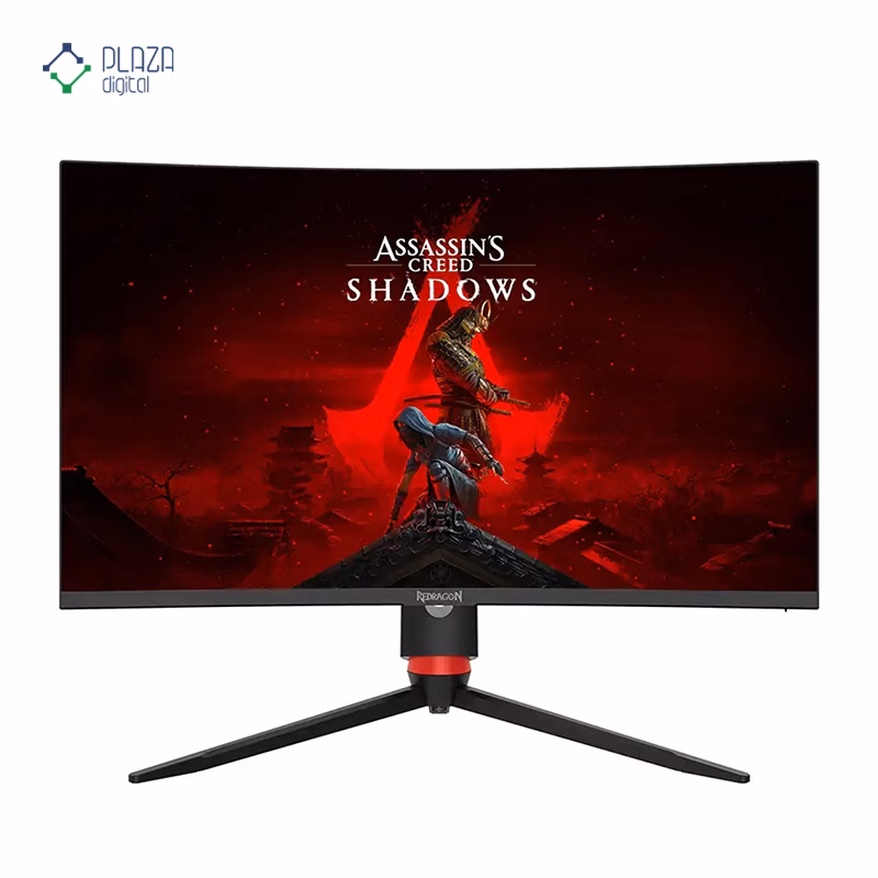 نمای جلو مانیتور گیمینگ 27 اینچی ردراگون مدل GMQ2712RVC پلازا دیجیتال