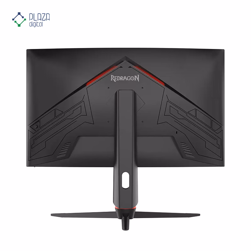 نمای پشت مانیتور گیمینگ 27 اینچی ردراگون مدل GMQ2712RVC پلازا دیجیتال