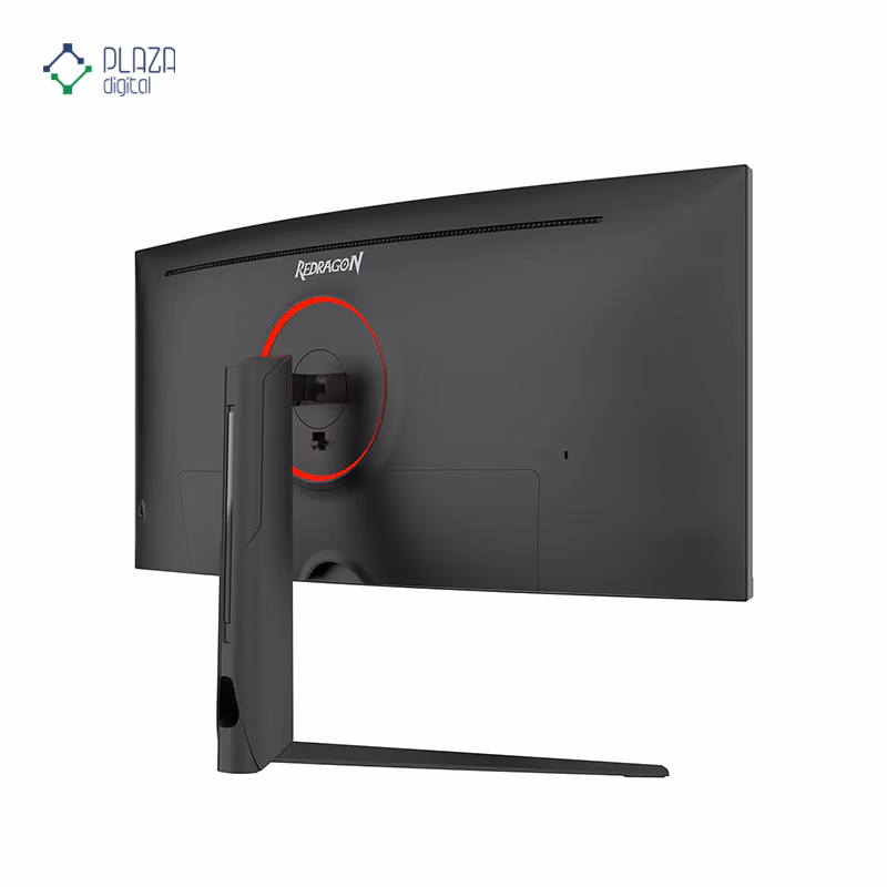 نمای پشت مانیتور گیمینگ 34 اینچی ردراگون مدل GMQ3418RVC پلازا دیجیتال