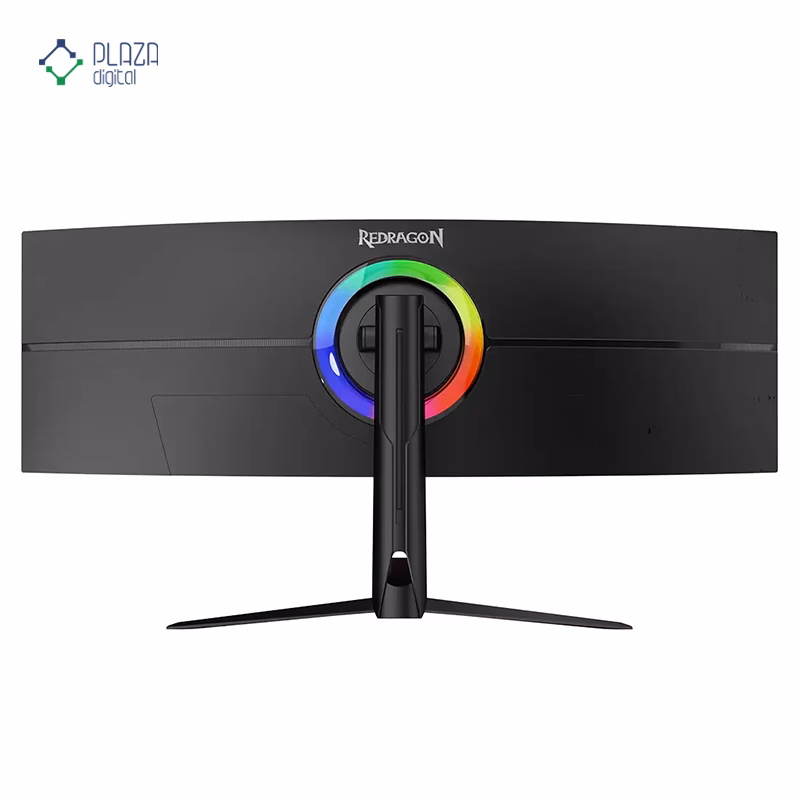 نمای پشت مانیتور گیمینگ 49 اینچی ردراگون مدل GMQ4966RMC پلازا دیجیتال