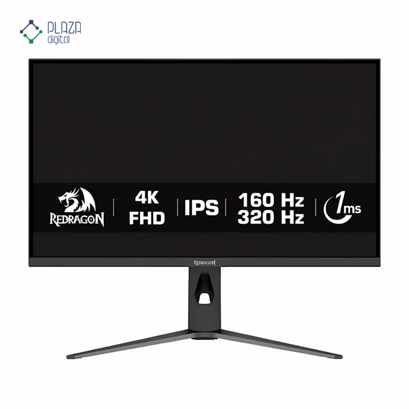 نمای جلو مانیتور گیمینگ 27 اینچی ردراگون مدل GMU2781SUC Dual Mode پلازا دیجیتال