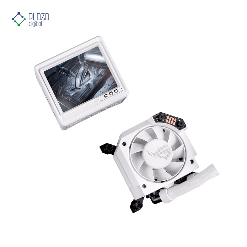 پمپ خنک کننده پردازنده مایع ایسوس مدل ROG RYUJIN III 360 ARGB Extreme سفید پلازا دیجیتال