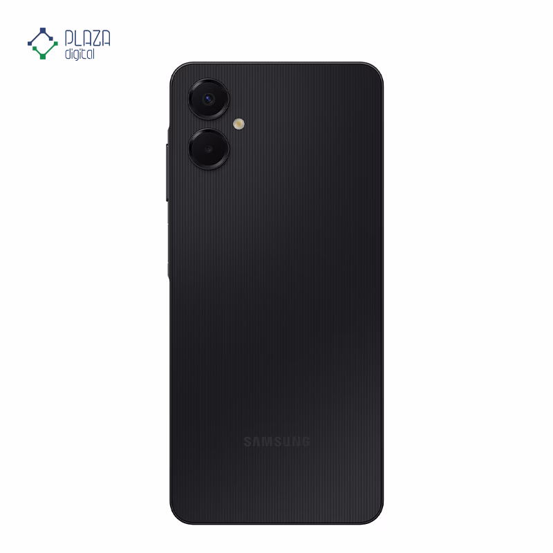 نمای پشت گوشی موبایل سامسونگ مدل Galaxy A06 5G ظرفیت 128 گیگابایت رم 6 گیگابایت - چین رنگ مشکی پلازا دیجیتال