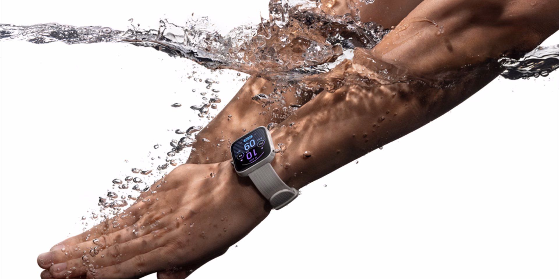 ساعت هوشمند ضد آب استخری
