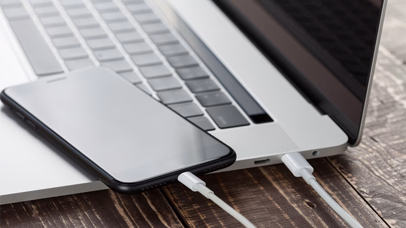 انتقال فایل با استفاده از کابل USB و کابل شارژ