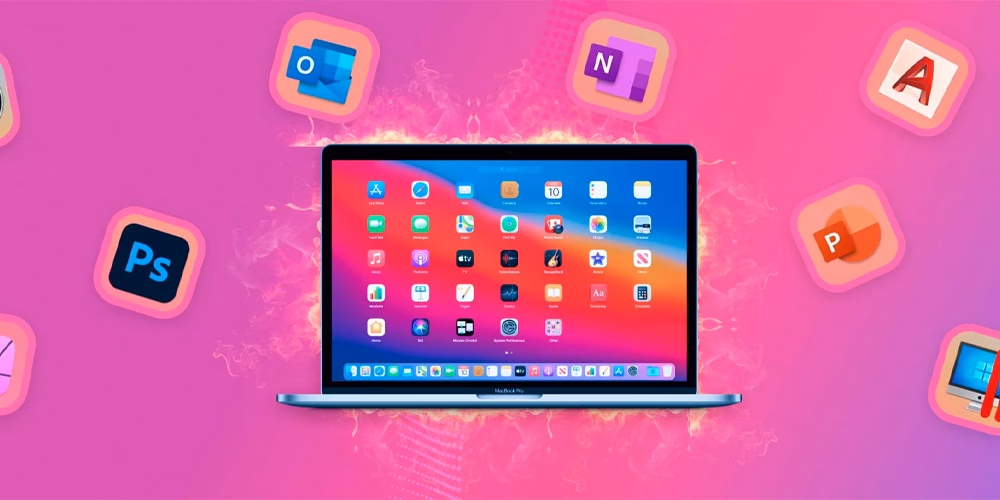 برنامه های کاربردی مک بوک