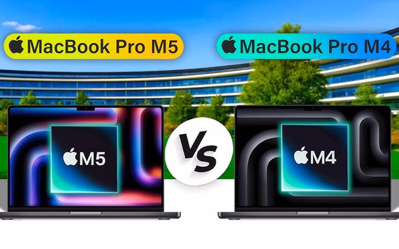 تفاوت مک بوک پرو M5 و پرو M4 در نمایشگر
