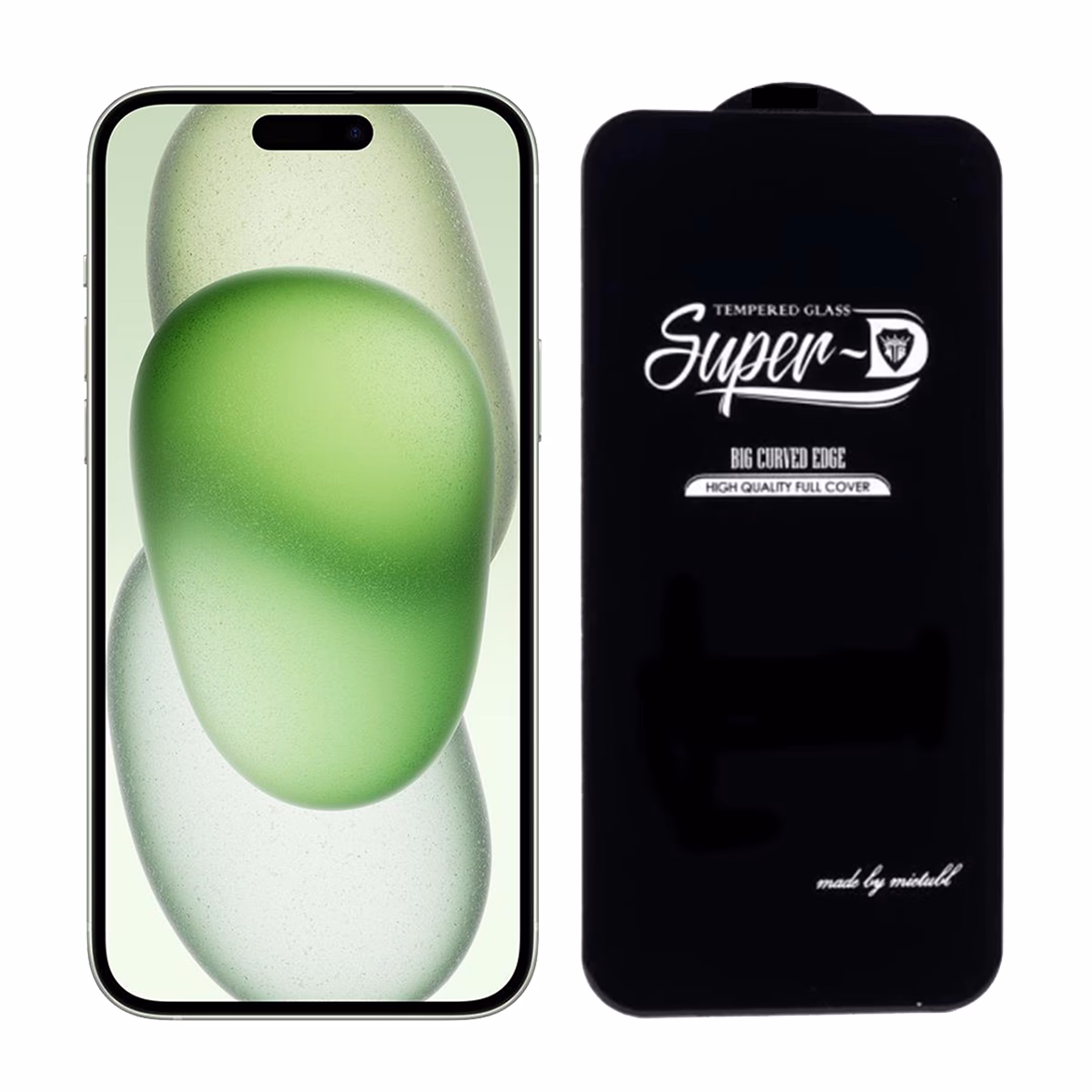 گلس گوشی اپل iPhone 15 مدل Super D پلازادیجیتال