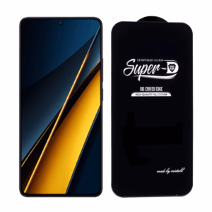 گلس گوشی پوکو X6 Pro 5G مدل Super D پلازادیجیتال