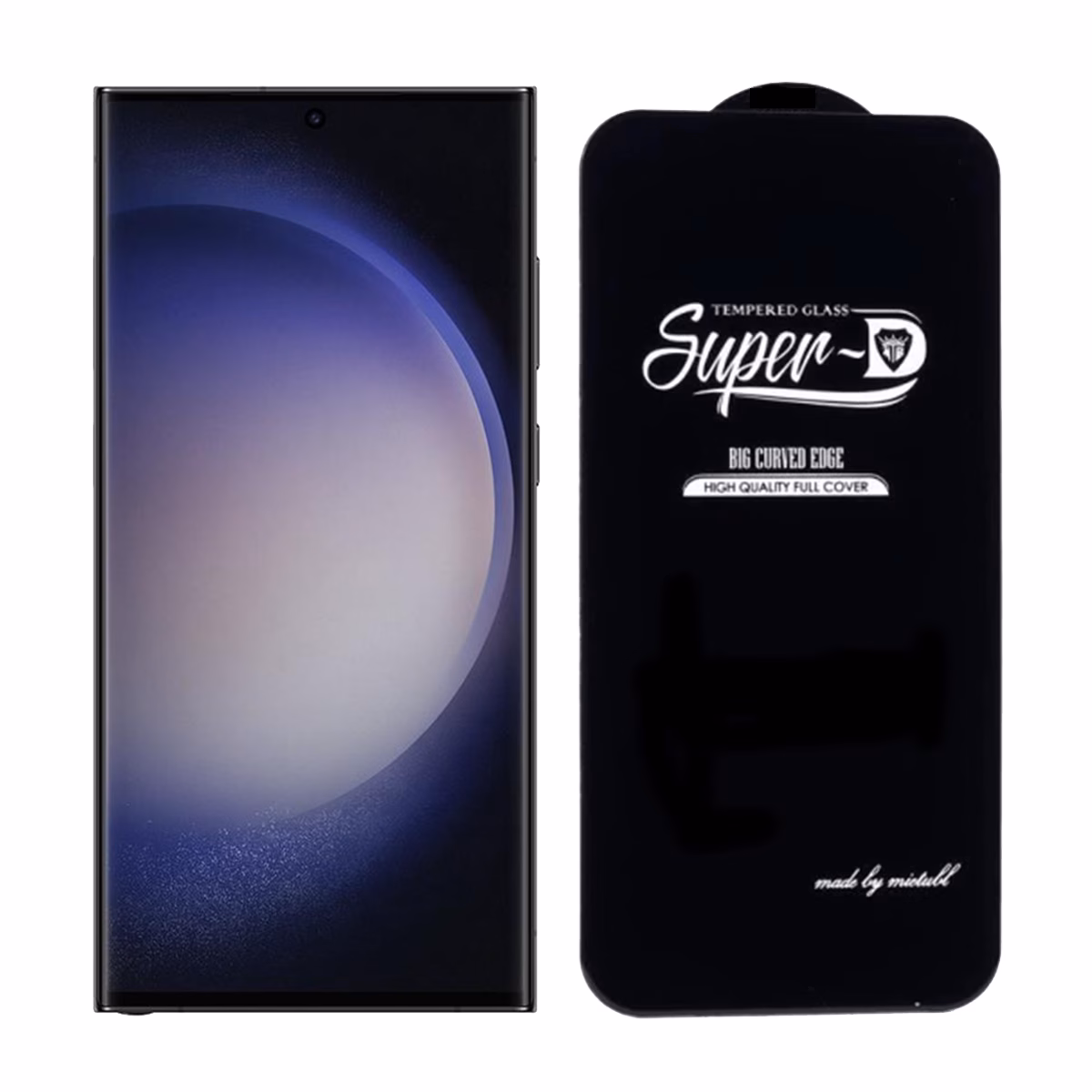 گلس گوشی سامسونگ Galaxy S23 Ultra مدل Super D پلازادیجیتال