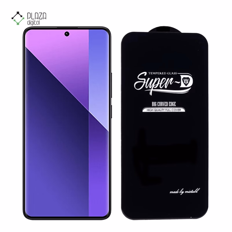 گلس گوشی شیائومی Redmi Note 13 Pro Plus 5G مدل Super D پلازادیجیتال