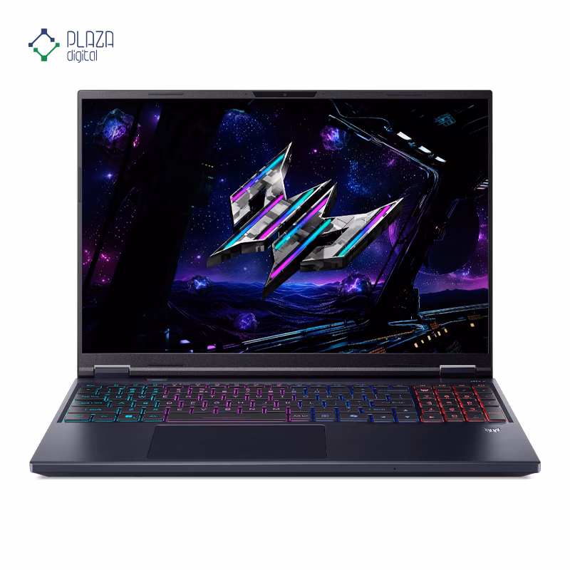 نمای جلو لپ تاپ گیمینگ ایسر 16 اینچی مدل Predator Helios Neo 16 AI PHN16-73-94ZR Ultra 9 275HX 64GB 512GB RTX5070 پلازا دیجیتال