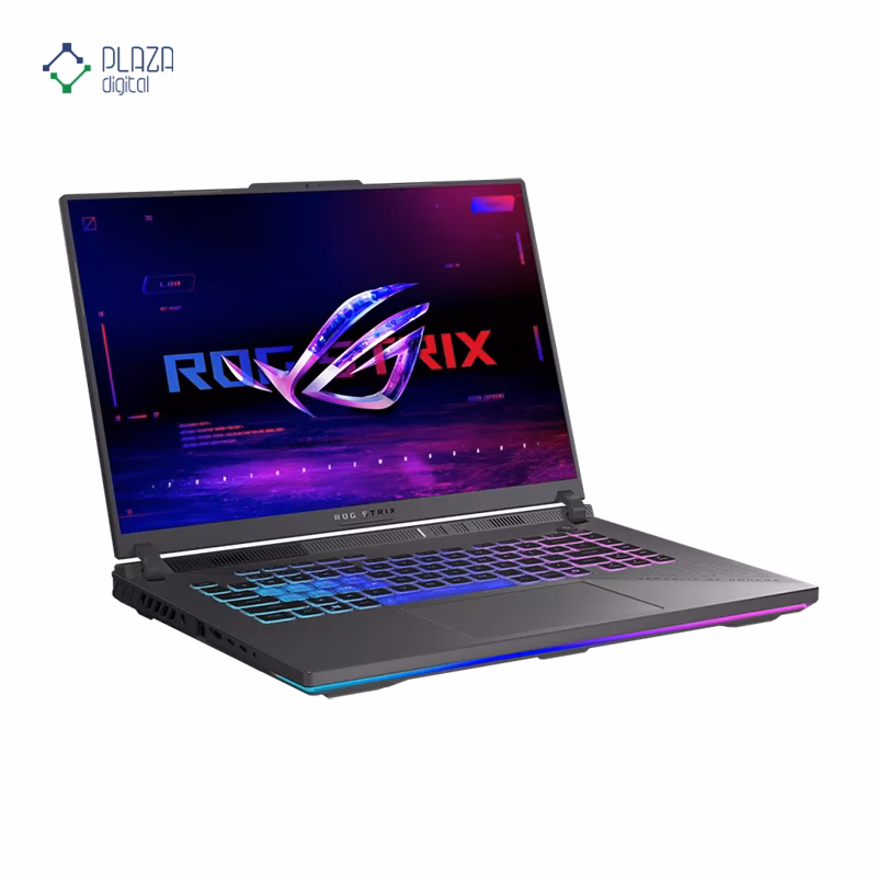 نمای چپ لپ تاپ گیمینگ ایسوس 16 اینچی مدل ROG Strix G16 G614FH R9 9955HX 24GB 1TB RTX5050 پلازا دیجیتال