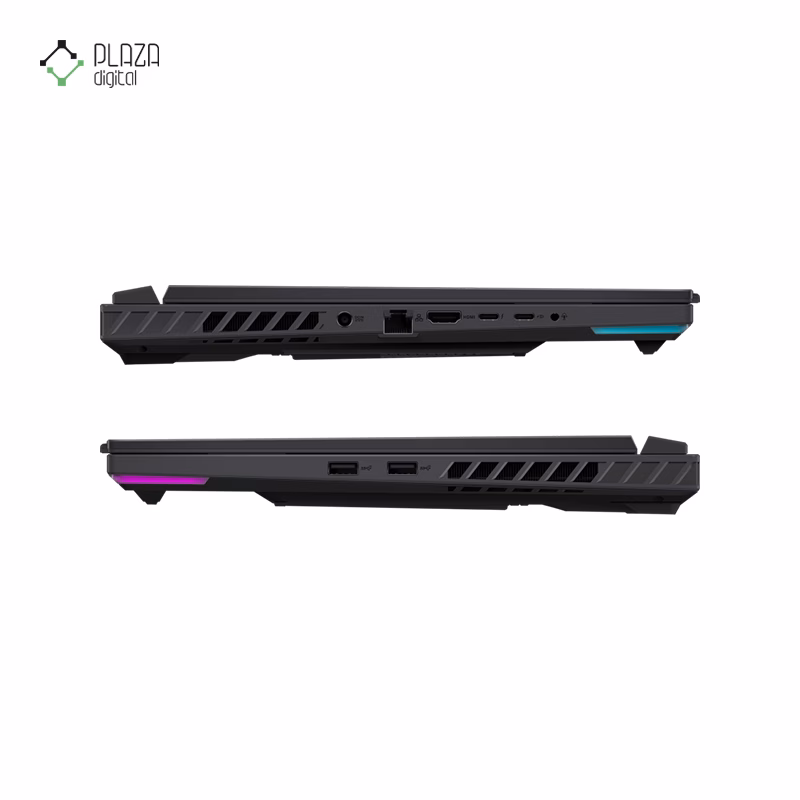 نمای درگاه های لپ تاپ گیمینگ ایسوس 16 اینچی مدل ROG Strix G16 G614JV i7 13650HX 24GB 512GB RTX4060 پلازا دیجیتال
