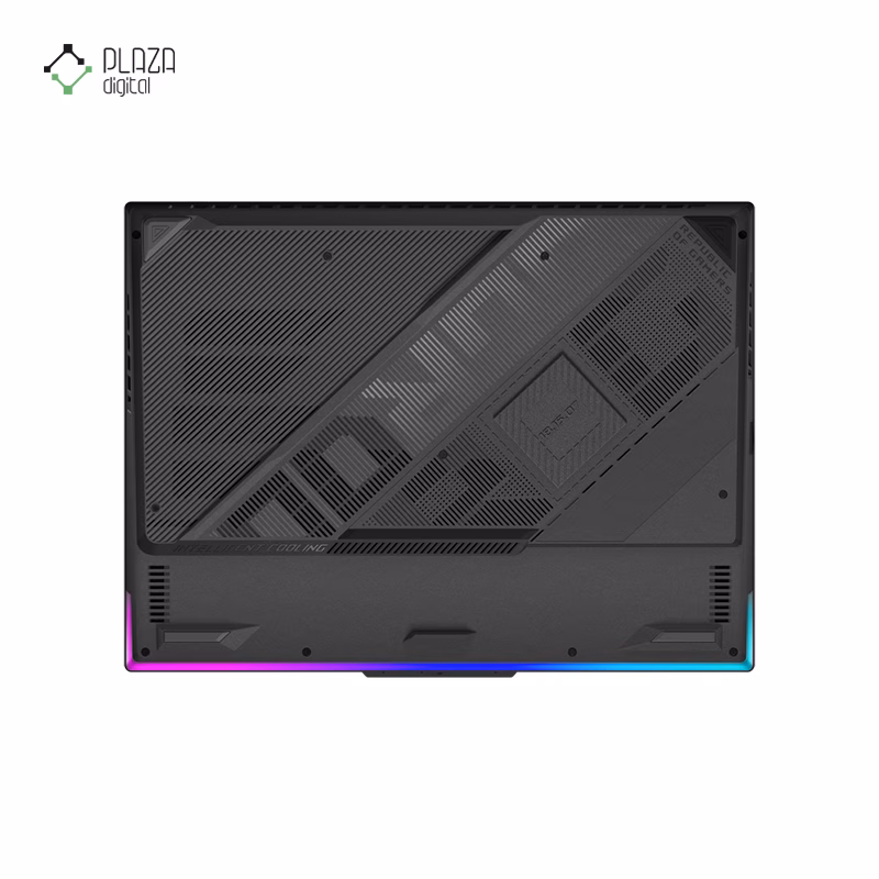 نمای زیر لپ تاپ گیمینگ ایسوس 16 اینچی مدل ROG Strix G16 G614JV i7 13650HX 24GB 512GB RTX4060 پلازا دیجیتال