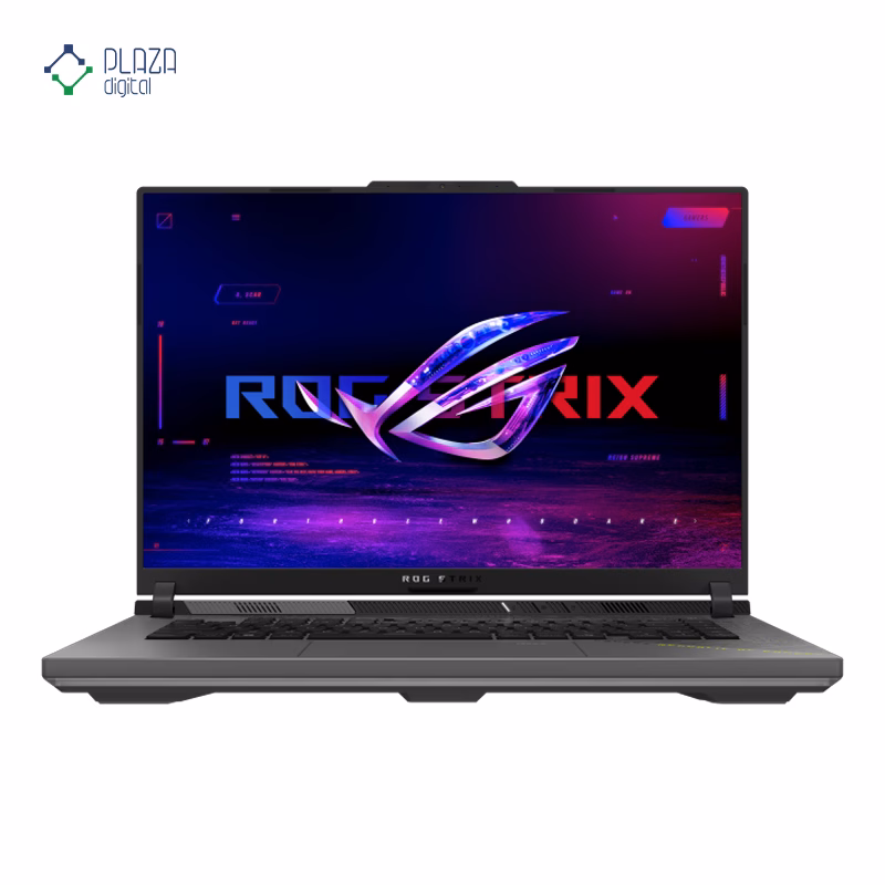 نمای جلو لپ تاپ گیمینگ ایسوس 16 اینچی مدل ROG Strix G16 G614PR R9 8940HX 64GB 4TB RTX5070 Ti پلازا دیجیتال